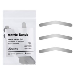 Dental Universal Matrix Bands Tofflemire Stainless Steel 0015′ Bands #1 #2 #13