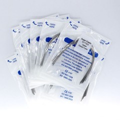20×Dental Orthodontic Super Elastic Ni-Ti Arch Rectangular Wire Oval 17×25 Upper