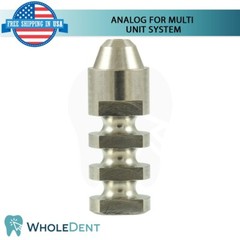 5x Analog For Straight And Angulated Multi Unit 1.6mm Abutment Dental