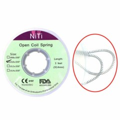 1 Roll Orthodontic Dental Braces Niti Open Coil Spring Dia.008/010/012/014 914mm