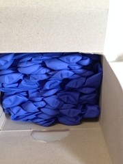 Medicom Vulcan Nitrile Gloves Indigo Size Medium 150 Count General Purpose
