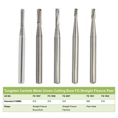 Wave Dental Burs FG 330 557 4 6 Carbide Burr Friction Grip Round Pear High Speed