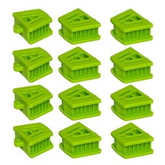 12 Medium Adult Autoclave Silicone Mouth Props Bite Block Dental Autoclave