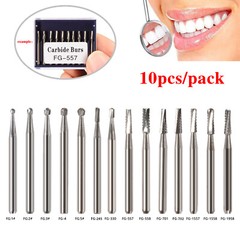 Dental FG Fresas de carburo de tungsteno Fit Alta Velocidad pieza de mano