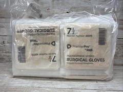 PremierPro Polyisoprene HYBRID Surgical Glove *26 Pair* Size: 7.5 *See Date*4-25