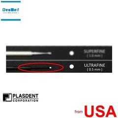 PLASDENT MAXMICRO Applicators-#600-UF-11-0.5Mm Ultra-Fine-Color: B 001-600-UF-11