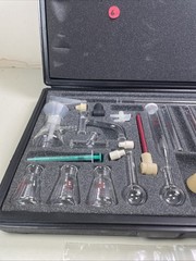 USED Kontes Microflex Williamson K-748000-0000 Chemistry Kit 16pc Glass + More 6