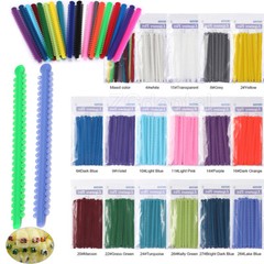 1000Pcs/Bag Dental Lazos De Ligadura Elástica De Ortodoncia 23 Colores