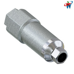1pcs Prosthetic Scan Body Abutment Internal Hex 2.42mm Titanium Dental Post 3D