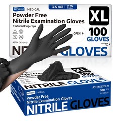 Disposable Nitrile Gloves, Chemical Resistant, Powder-Free, Latex-Free, Food …