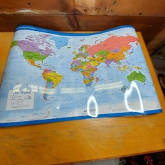3 Laminated 18″X27″ Solar System/2 United States Maps Poster New