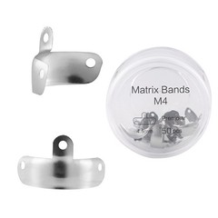 50 Pcs/Box Dental Sectional Contoured Matrice Refill Metal Matrix Bands M4 Type
