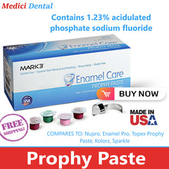 Dental Prophy Paste 400 cups Prophylaxis Non splatter, Imroved Blend Formula