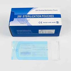 200*Self-sealing Sterilization Pouch Bags Dental Disposable Sterilizer Bag Pouch