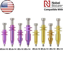 US Impression Transfer Coping Open Closed Tray Compatible Nobel Active NP RP