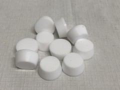 (10/Pack) Laboratory 24/12 Solid PTFE Teflon Stopper Plugs White