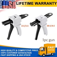 Dispenser Gun Dental Impression Cartridge Dispenser Delivery Gun4:1/10:1 1:1/2:1
