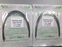 10-pack Ortho Arch Wires Stainless Steel Rectangular Ovoid Form Dental 10pc/pack