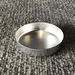 VWR International 25433-089 70mm Disposable Aluminum Smooth-Wall Weighing Dishes