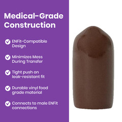 Female ENFit® Pill Pouch Cap