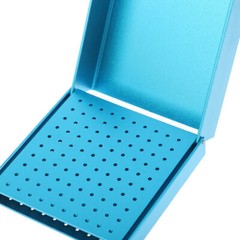 100孔牙科磨具支架高速钻石毛刺座高压灭菌-