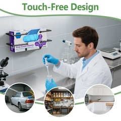 Glove Dispenser, Lab Supply Dispensers Industrial HeavyDuty 5mm Thick WallMou…