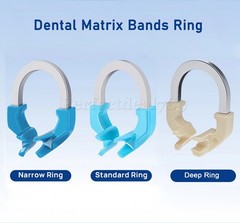 Dental Matrix Bands Ring Sectional Matrice Clamp Fit Garrison Palodent V3 System