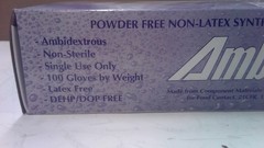 AMBI-DEX XL STYLE 64-346PF POWDER FREE NON-LATEX ( OK FOR FOOD)100 COUNT