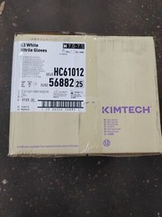 Kimberly-Clark Kimtech 56882 G3 White Nitrile 1000 Gloves Size M New