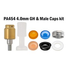 Locator Abutment &Male Cap Inserts Set For Zimmer TSV 3.5/4.5 Adin Mis-M4 ABT