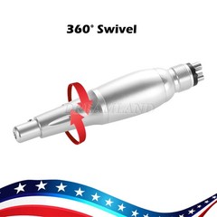 Yabang 360°Swivel Dental 4:1 Hygiene Prophy Handpiece Air Motor 4H Nose Cone