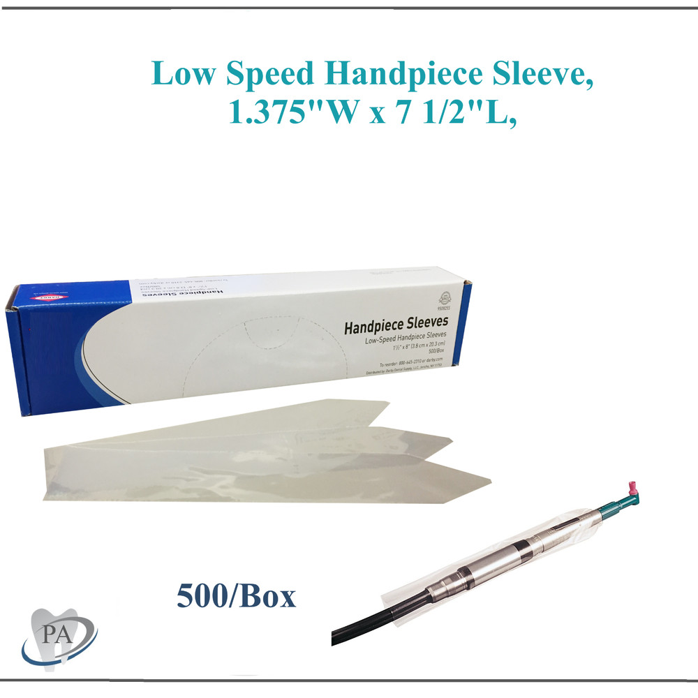 Dental Barrier Sleeves for Low Speed, High Speed, A/W Syringe, Scaler, 500/Pkg