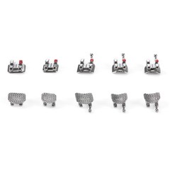 10 Packs AZ Dental Orthodontic Brackets Braces Mini Roth 0.022 3hook 20Pcs/Pack