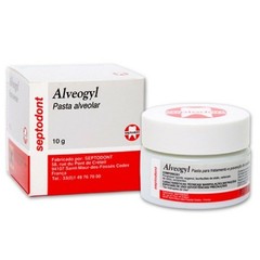 5 Pack SEPTODONT ALVEOGYL 10gr JAR – Dry Socket Treatment Dressing II Free Ship