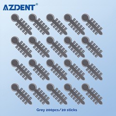 200pcs/20 sticks Dental Rotation Wedge Orthodontic Rubber Elastic Rotary Pads