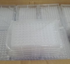 *NEW IN FACTORY BOX* BOX OF 100 Perkin Elmer CMG-555-1 Low Well Plates +Warranty