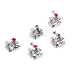 Dental Orthodontic Brackets Mini, Roth, 022″Slot, Hooks 3-4-5 Lab Metal Braces