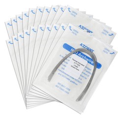 5X Dental Orthodontic Heat Thermal Activated Rectangular Niti Arch Wire