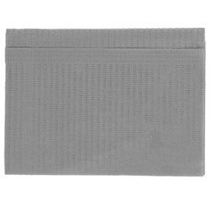 House Brand Dentistry 109218 Patient Bibs 2+1 Ply 13″ X 18″ Silver Gray 500/Pk