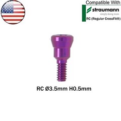 US Dental NC/RC Healing Abutment Healing Closure Caps Fit Straumann ITI BL BLT