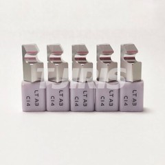 5pcs Dental Lithium Disilicate Glass Ceramic Block C14 e.max for PlanMill