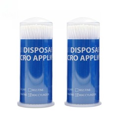 100Pcs/Box Dental Material Disposable Micro Brushes Applicators Micro Applicator