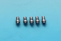 Lotx10 Titanium straight abutment Slim Narrow internal hex 2.1 with screw 9 mm