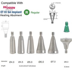 US Implant Healing Abutment cap fits Hiossen ET Osstem TS Regular Mini Platform