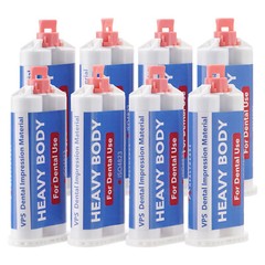 24Pc Heavy Body Fast Rapid Set Dental Impression Material 50mL Cartridge VPS PVS