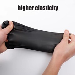100PCS Disposable Black Nitrile Gloves for Household Cleaning Work Safety Tool