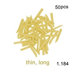 400Pcs Dental Disposable Wooden Wedges Interdental Restoration Fixing Wedge