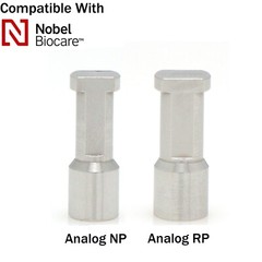Dental fits Nobel Active NP/RP Impression Transfer Coping Open Close Tray Analog