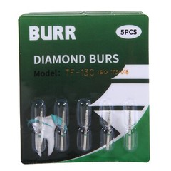 100pcs Dental Diamond Burs FG For High Speed Handpiece TF-13C 20 Boxes MX