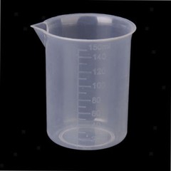 50/100/150/250/500ml Small plastic graduated measuring beaker/cup/container